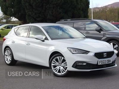 Begagnad Seat Leon SE Dynamic 110 HK (80 kW) 2022 Vit Halvkombi