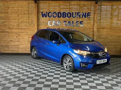 Second-hand Honda Jazz EX 102 CP (75 kW) 2015 Albastru Hatchback