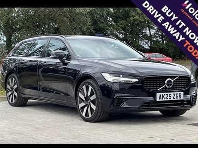 Black New 2025 Volvo V90 Plus Estate | £46,990