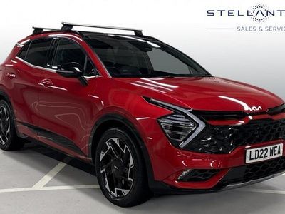 Red Used 2022 Kia Sportage GT-Line S SUV | £25,137 (Fair price)