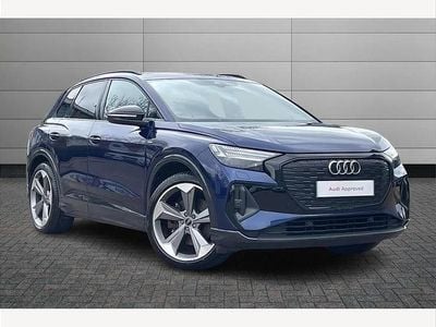 Used Audi Q4 e-tron Advanced 150 kW (204 HP) 2024 Blue SUV