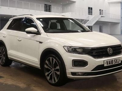 Used VW T-Roc R-line 190 HP (139 kW) 2018 White SUV