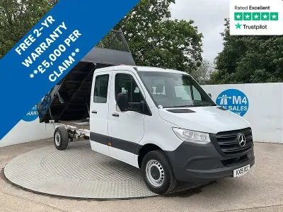 Used Mercedes Sprinter 140 HP (102 kW) 2019 White Van