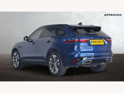 Usado Jaguar F-Pace R-Dynamic 300 HP (220 kW) 2022 Azul SUV