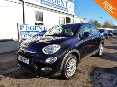 Black Used 2018 Fiat 500X Pop Star SUV | £7,495 (Fair price)