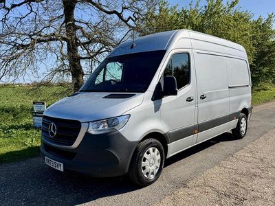 Begagnad Mercedes Sprinter Premium 150 HK (110 kW) 2023 Silver Van