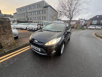 Black Used 2009 Ford Fiesta Titanium Hatchback | £2,495 (A bit pricey)