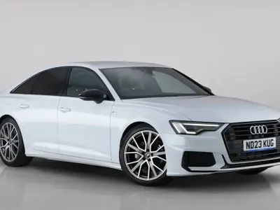 Used Audi A6 Black Edition 204 HP (150 kW) 2023 White Sedan