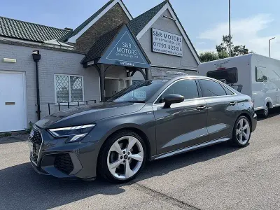 Used Audi A3 S-Line 150 HP (110 kW) 2021 Grey Sedan