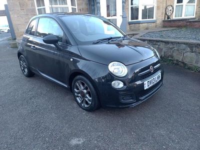 Used Fiat 500 S 2013 Black Hatchback
