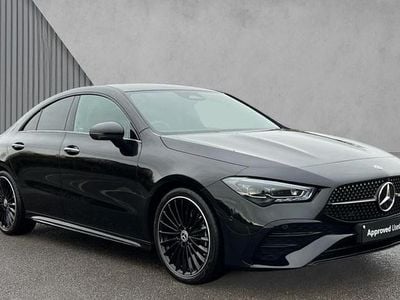 Cosmos black metallic Used 2025 Mercedes CLA220 AMG Line Premium Plus Sedan | £32,980 (A bit pricey)