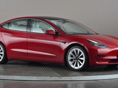 Used Tesla Model 3 Long Range AWD 258 kW (351 HP) 2021 Red Sedan