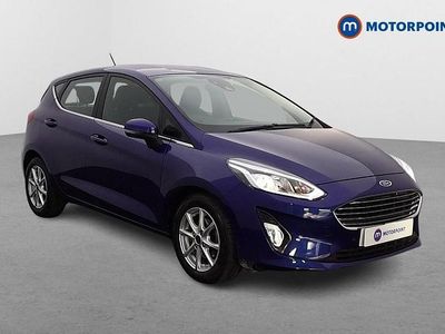 Blue Used 2018 Ford Fiesta Zetec Hatchback | £11,399 (Fair price)