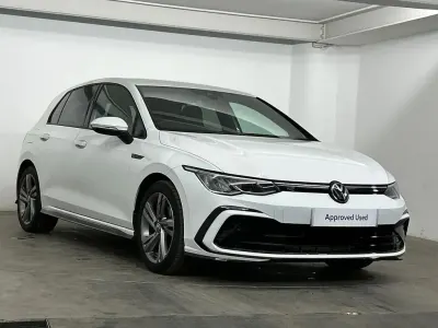 Used VW Golf VIII R-line 150 HP (110 kW) 2023 White Hatchback
