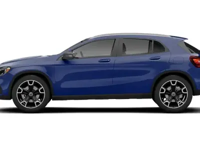 Used Mercedes GLA220 Premium Plus 177 HP (130 kW) 2018 Blue SUV