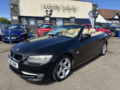 Used BMW 320 Cabriolet 184 HP (135 kW) 2010 Black Cabriolet
