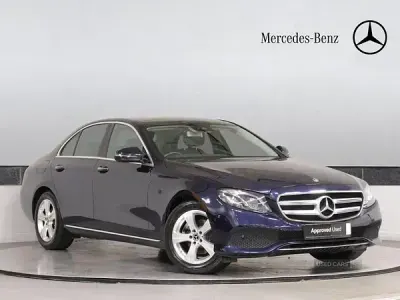 Used Mercedes E200 Premium Plus 150 HP (110 kW) 2017 Blue Sedan