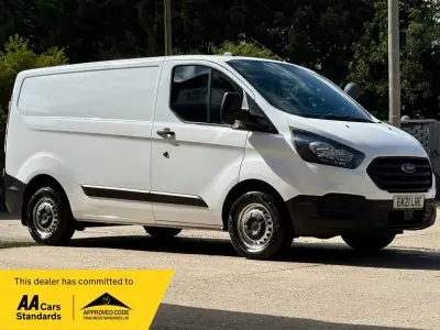 Used Ford Transit Custom S 105 HP (77 kW) 2021 White Van