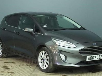 Used Ford Fiesta Titanium 100 HP (73 kW) 2017 Grey Hatchback