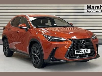 Used Lexus NX350h 239 HP (175 kW) 2023 Orange SUV