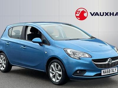 Used Vauxhall Corsa 75 HP (55 kW) 2018 Blue Hatchback