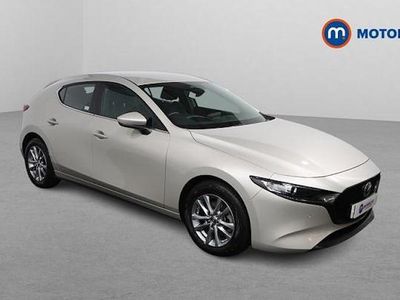 Silver Used 2025 Mazda 3 Center-Line Hatchback | £17,749 (Fair price)