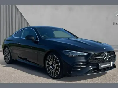 Used Mercedes CLE450 AMG Line Premium Plus 375 HP (275 kW) 2025 Black Coupe