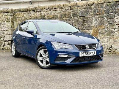 Begagnad Seat Leon FR 130 HK (95 kW) 2018 Blå Halvkombi