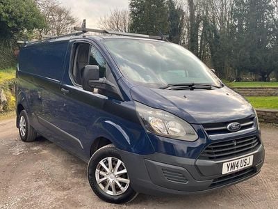 Used Ford Transit Custom 100 HP (73 kW) 2014 Blue Van