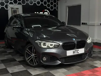 Usado BMW 118 Efficient Dynamics 2019 Cinzento Citadino