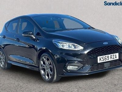 Usado Ford Fiesta ST-Line X 125 HP (91 kW) 2019 Preto Citadino