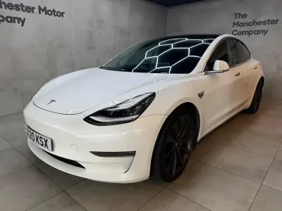 Usado Tesla Model 3 Performance 82 kW (112 CV) 2020 Blanco Berlina