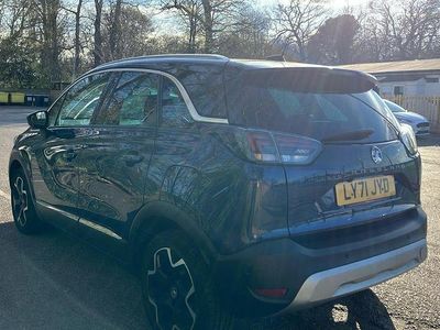 Used Vauxhall Crossland Ultimate 130 HP (95 kW) 2022 Blue SUV