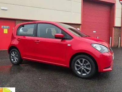 Begagnad Seat Mii I-Tech 60 HK (44 kW) 2014 Röd Halvkombi