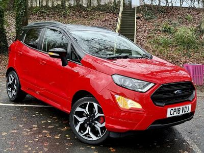 Red Used 2018 Ford Ecosport ST-Line SUV | £10,490 (A bit pricey)