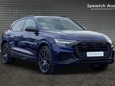 Used Audi Q8 Competition 456 HP (335 kW) 2021 Blue SUV