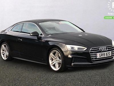 Used Audi A5 S-Line 190 HP (139 kW) 2019 Black Coupe