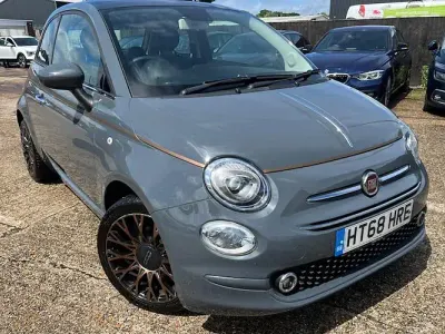 Used Fiat 500 Collezione 69 HP (50 kW) 2019 Grey Hatchback