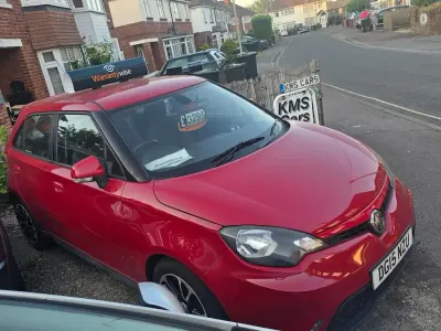 Used MG MG3 106 HP (77 kW) 2015 Red Hatchback
