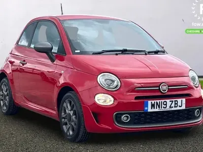 Used Fiat 500 S 69 HP (50 kW) 2019 Red Hatchback