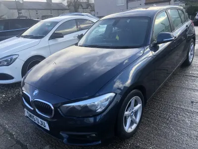 Used BMW 116 Efficient Dynamics 114 HP (83 kW) 2015 Blue Hatchback