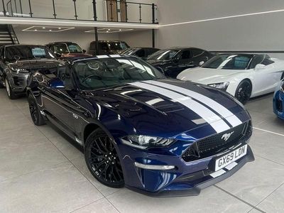 Used Ford Mustang GT 2019 Blue Cabriolet