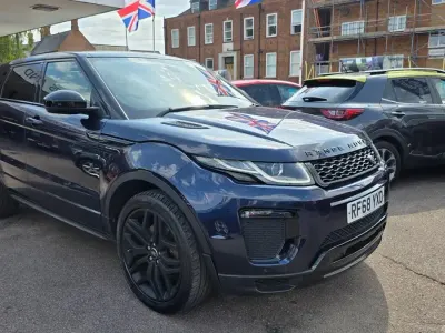 Used Land Rover Range Rover evoque HSE Dynamic 240 HP (176 kW) 2019 Blue SUV