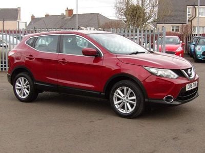 Used Nissan Qashqai Acenta 2016 Red SUV