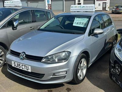 Used VW Golf VII Match 2015 Silver Hatchback