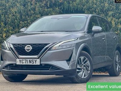Grey Used 2021 Nissan Qashqai Acenta Premium SUV | £16,395 (Fair price)