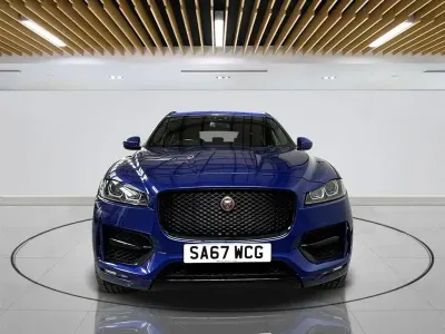Used Jaguar F-Pace R-Sport 240 HP (176 kW) 2017 Blue SUV