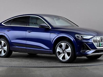 Used Audi e-tron S-Line 300 kW (408 HP) 2023 Blue SUV