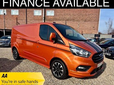 Used Ford Transit Custom Sport 170 HP (125 kW) 2023 Orange Van