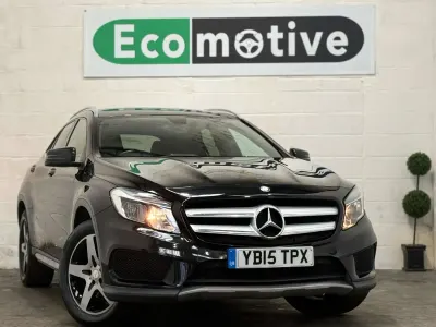 Käytetty Mercedes GLA220 AMG line 2015 Musta Katumaasturi